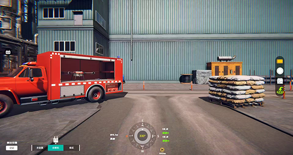 SM-XF UAV Fire‑fighting & Rescue Simulation System